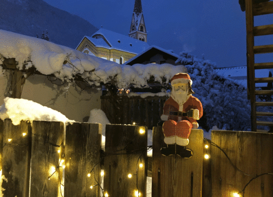 Viel Schnee in Telfes im Stubaital